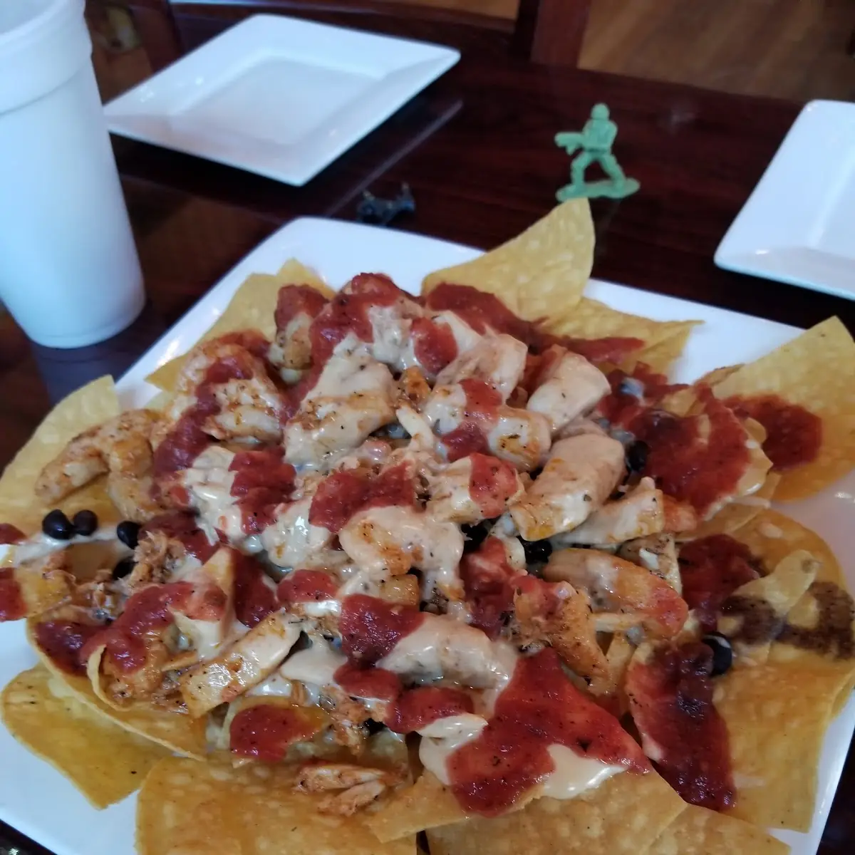 Crab Dip Nachos