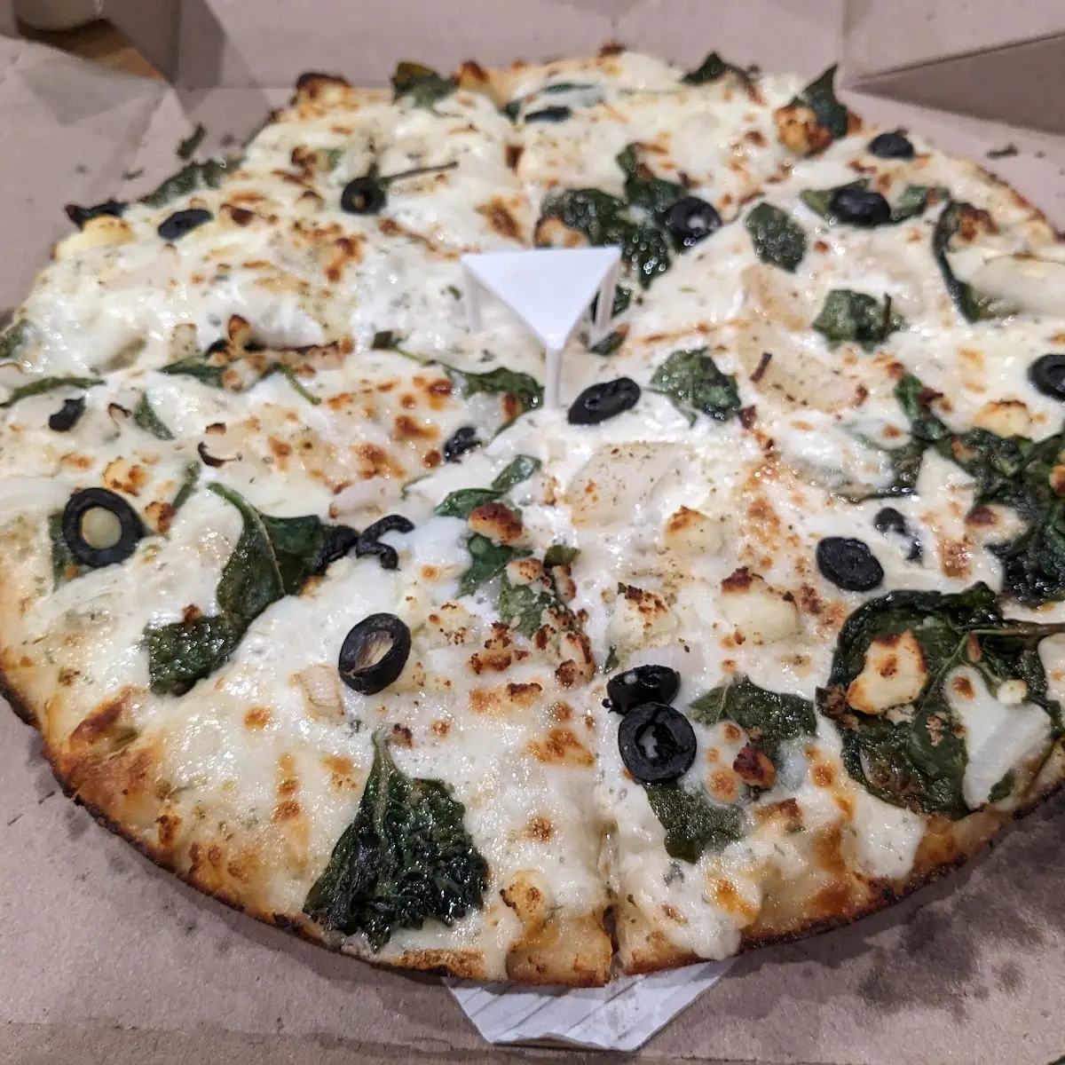 Spinach Pizza