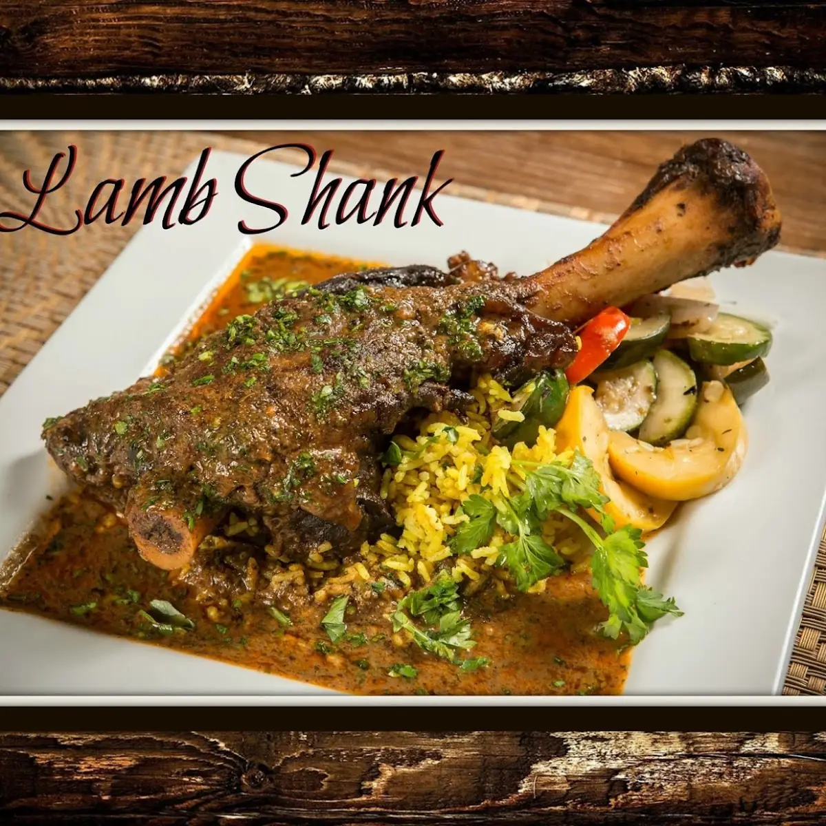 Braised Lamb Shank Stew Dinner