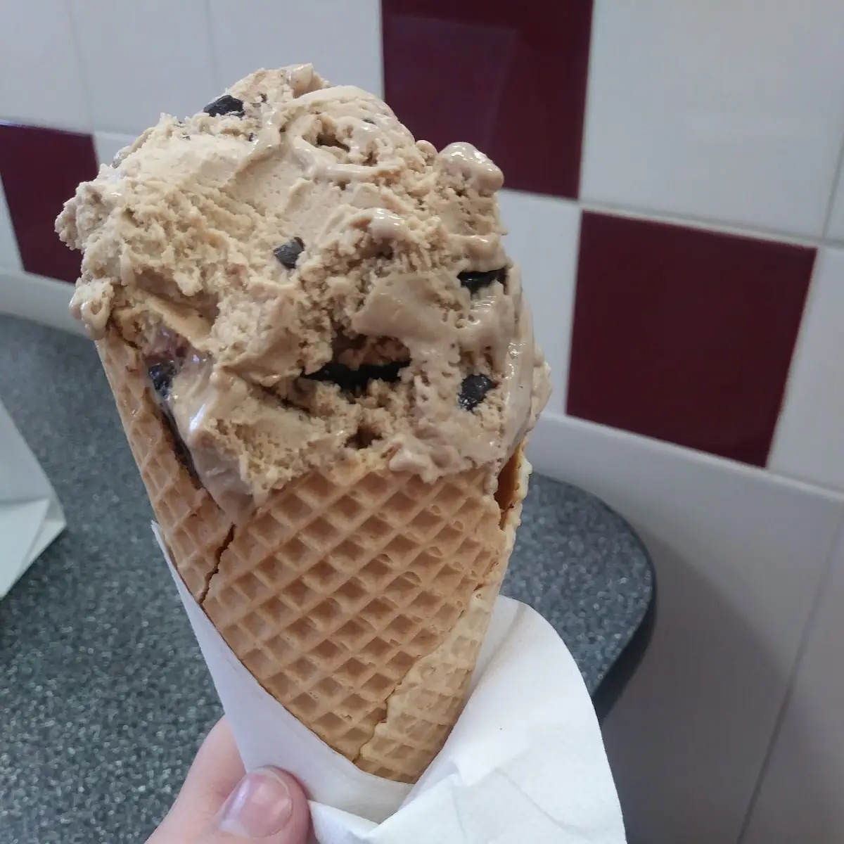 Cappuccino Chunky Chocolate Cone