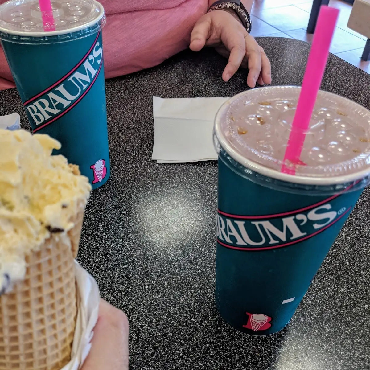 Cookies and Cream Waffle Cone