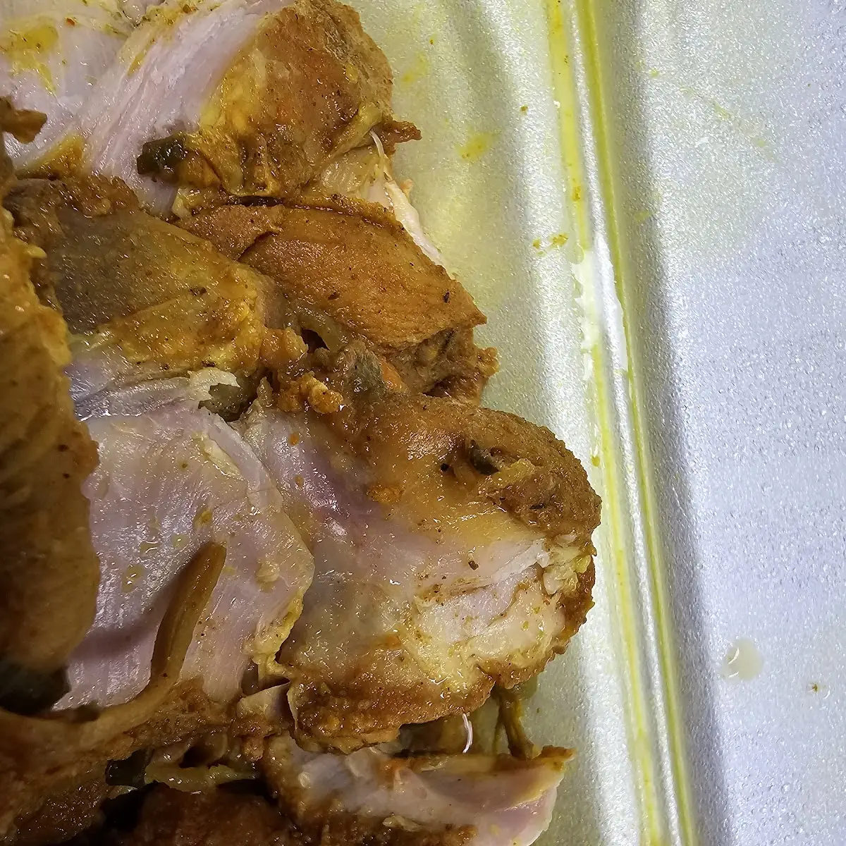 Undercooked Chicken Curry