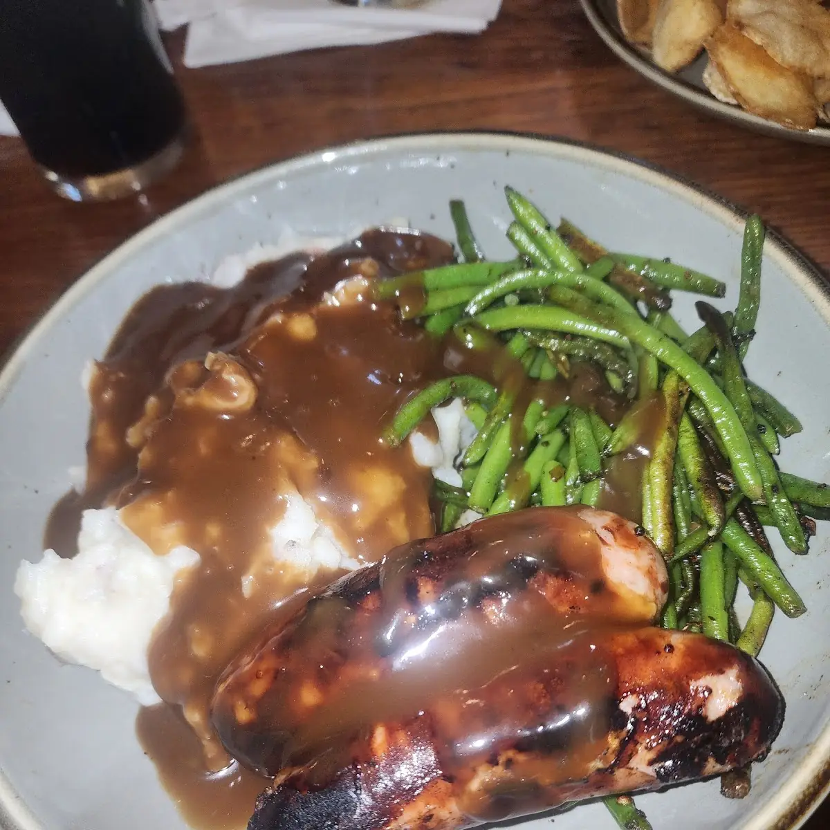 Bangers N Mashed Potatoes