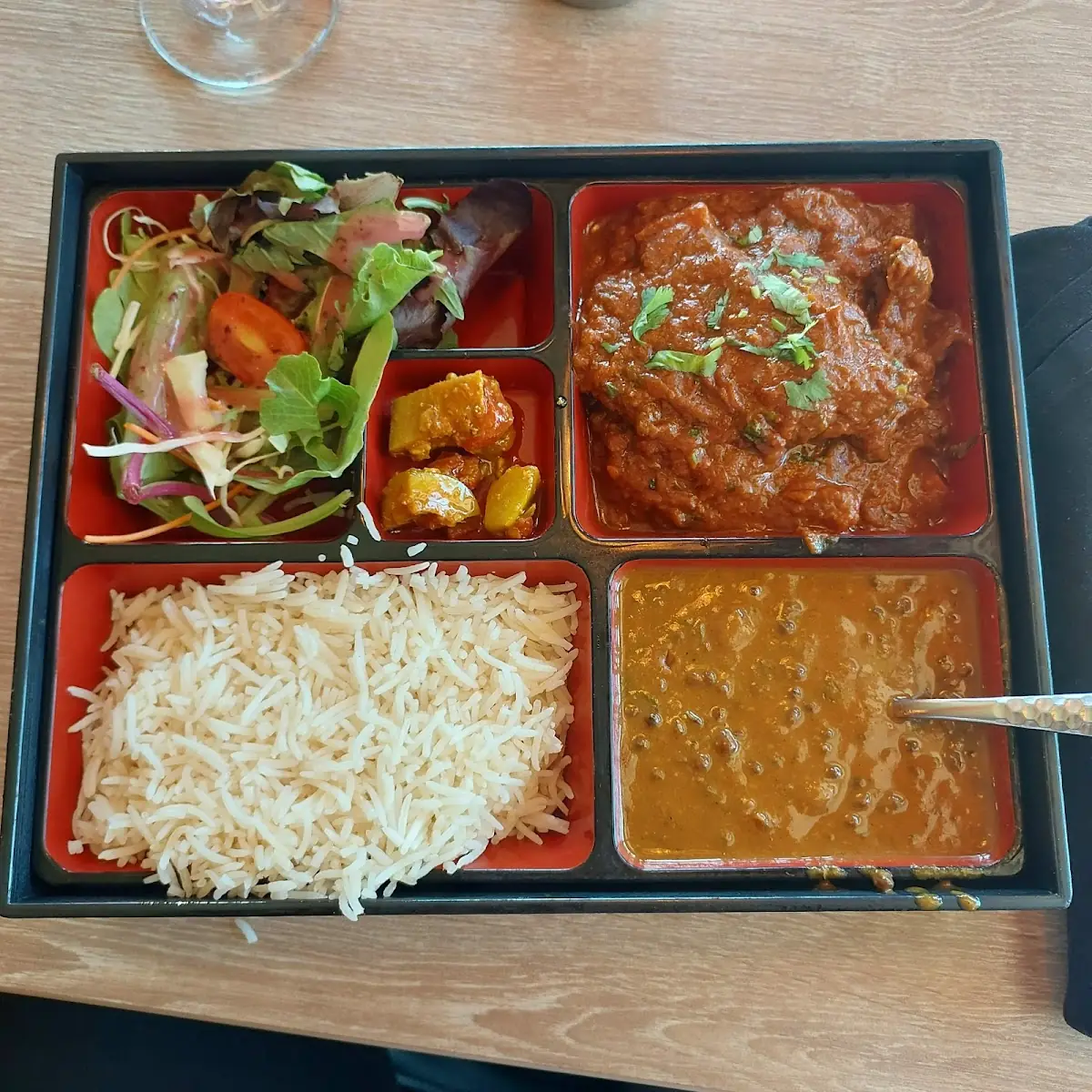 Rogan Josh Bento Box