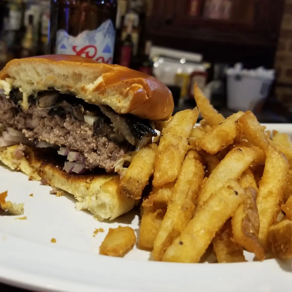 Bacon Jam Pablano Burger