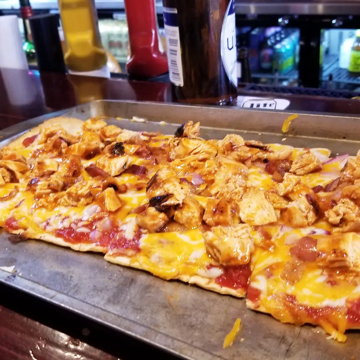 Buffalo Chicken Flatbread