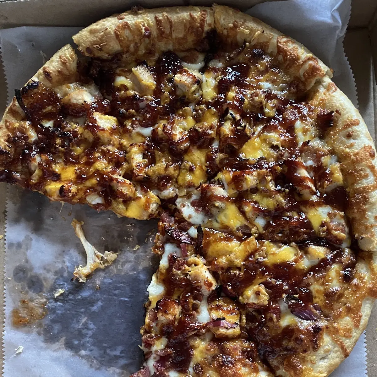 Bacon Double Cheeseburger Pizza