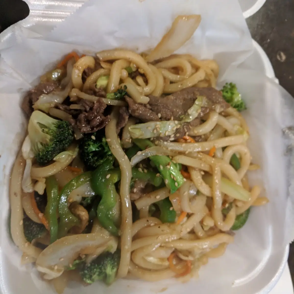 Beef Yaki Soba