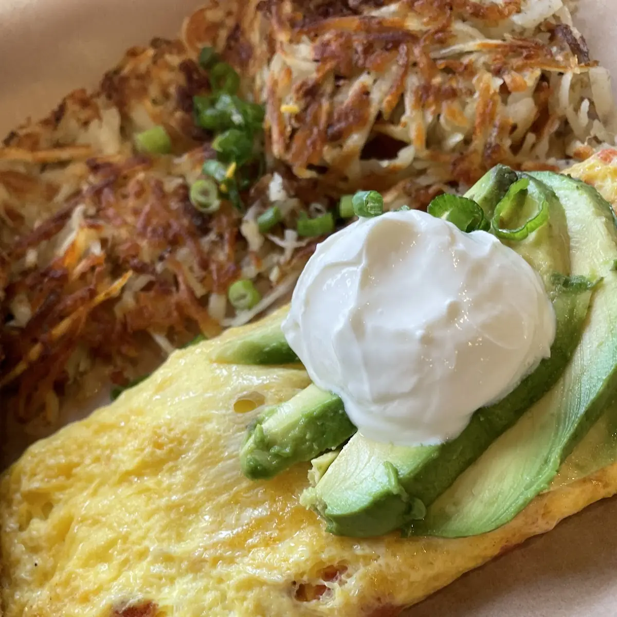 Avocado Hash Brown