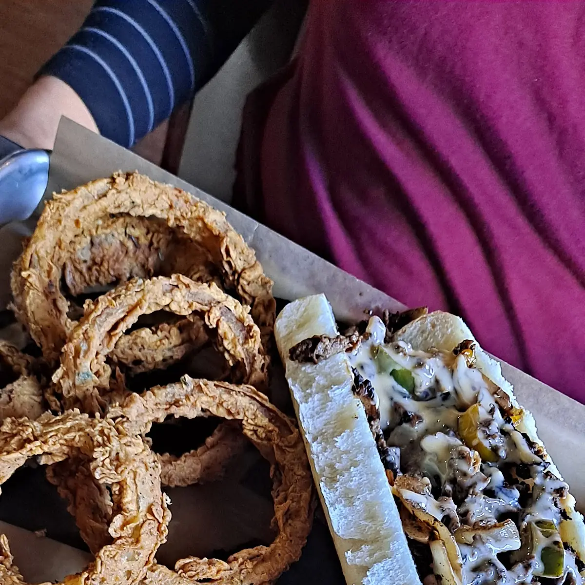 Philly Cheese Steak Sandwich