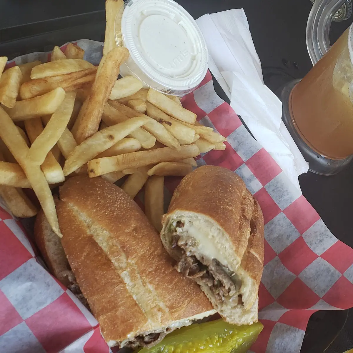 Philly Cheese Steak Sandwich