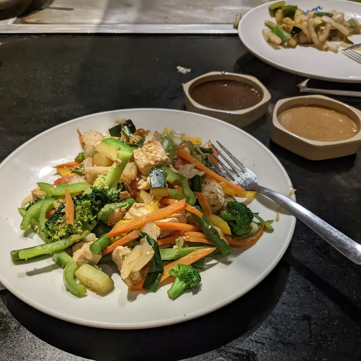 Hibachi Vegetables