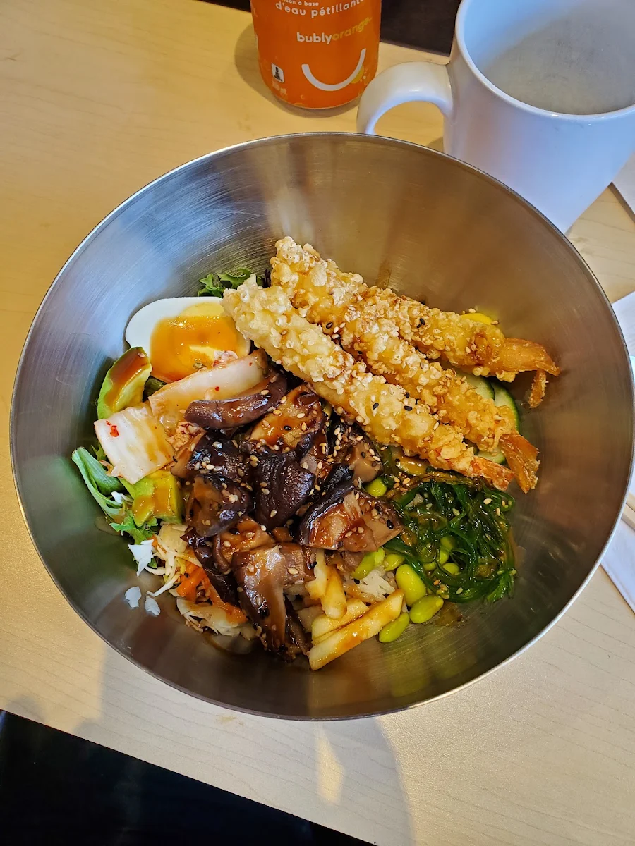 Poké Aux Crevettes Tempura, Pokai