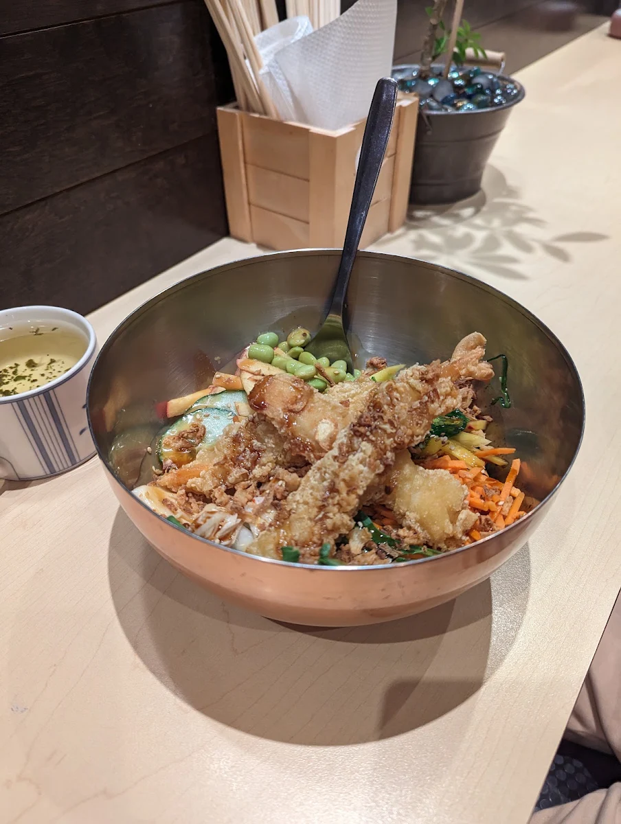 Tempura Shrimp Poke Bowl, Pokai