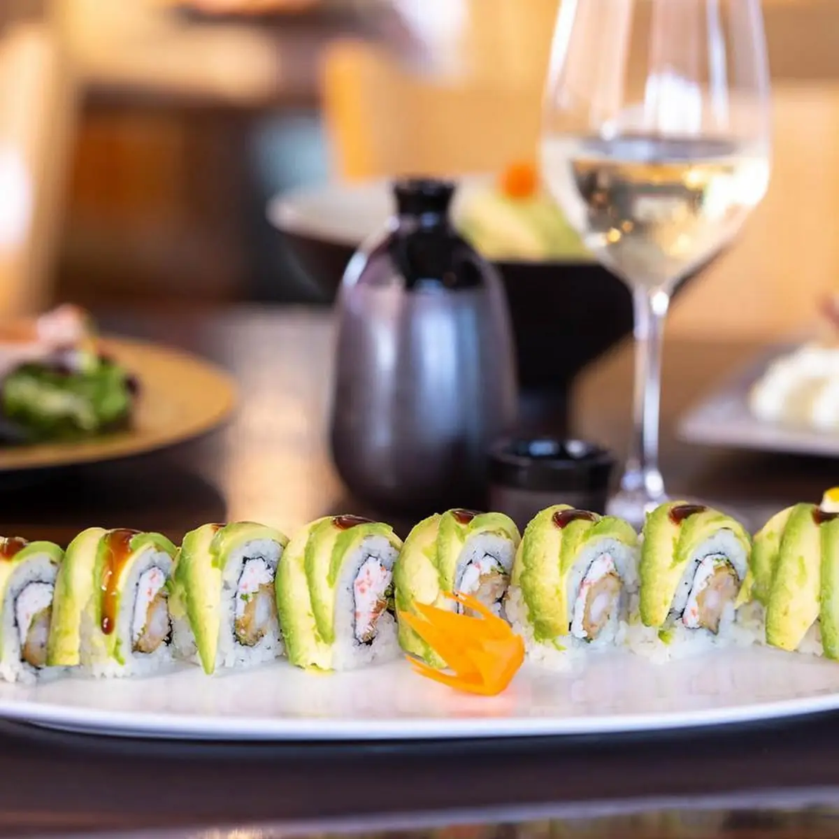 Fresh Summer Roll: Salmon