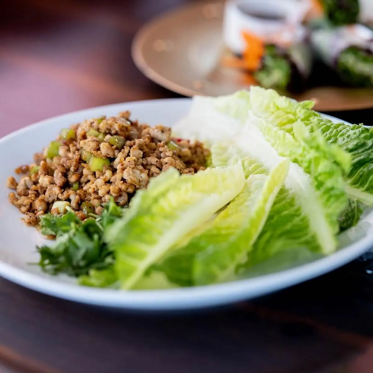 Chicken Lettuce Wrap