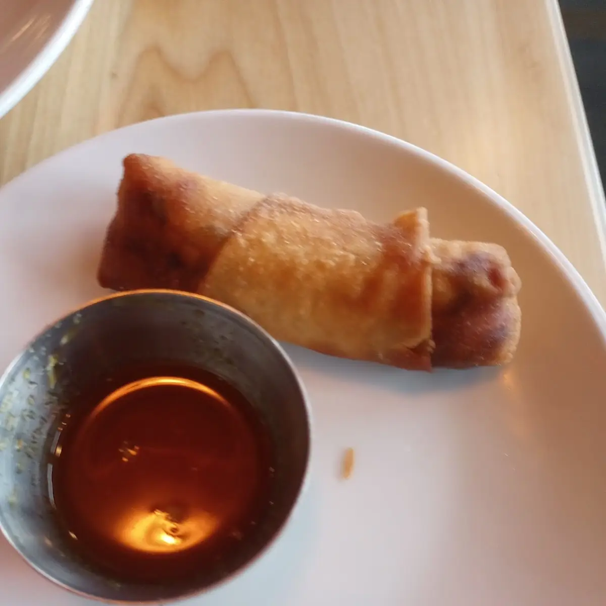 #4: Thai Basil Beef & Egg Roll (D)