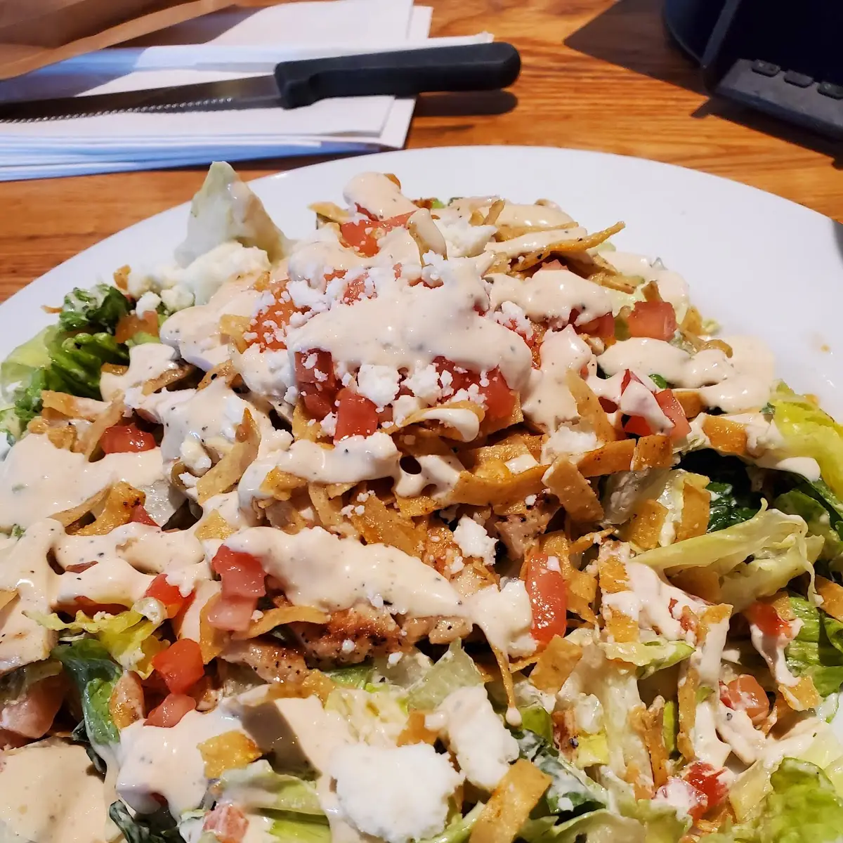 Southwest Chicken Caesar Salad
