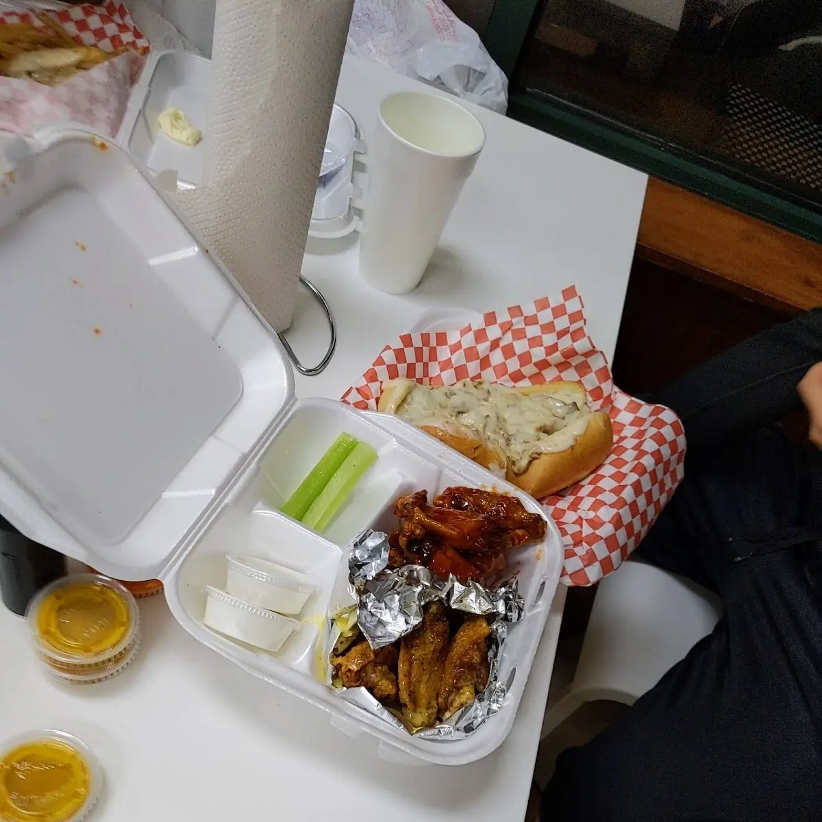Strawberry Flavored Hot Wings and Lemon Pepper Wings