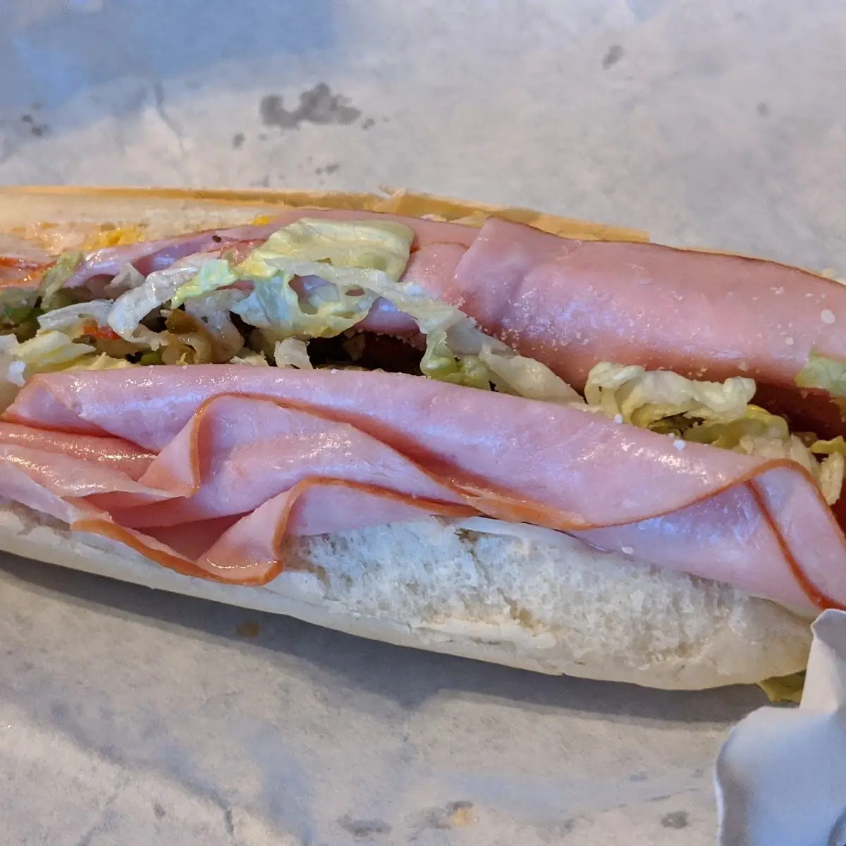 Ham and Cheese Sub