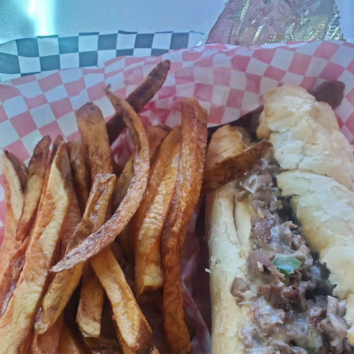 Philly Cheese Steak Sandwich