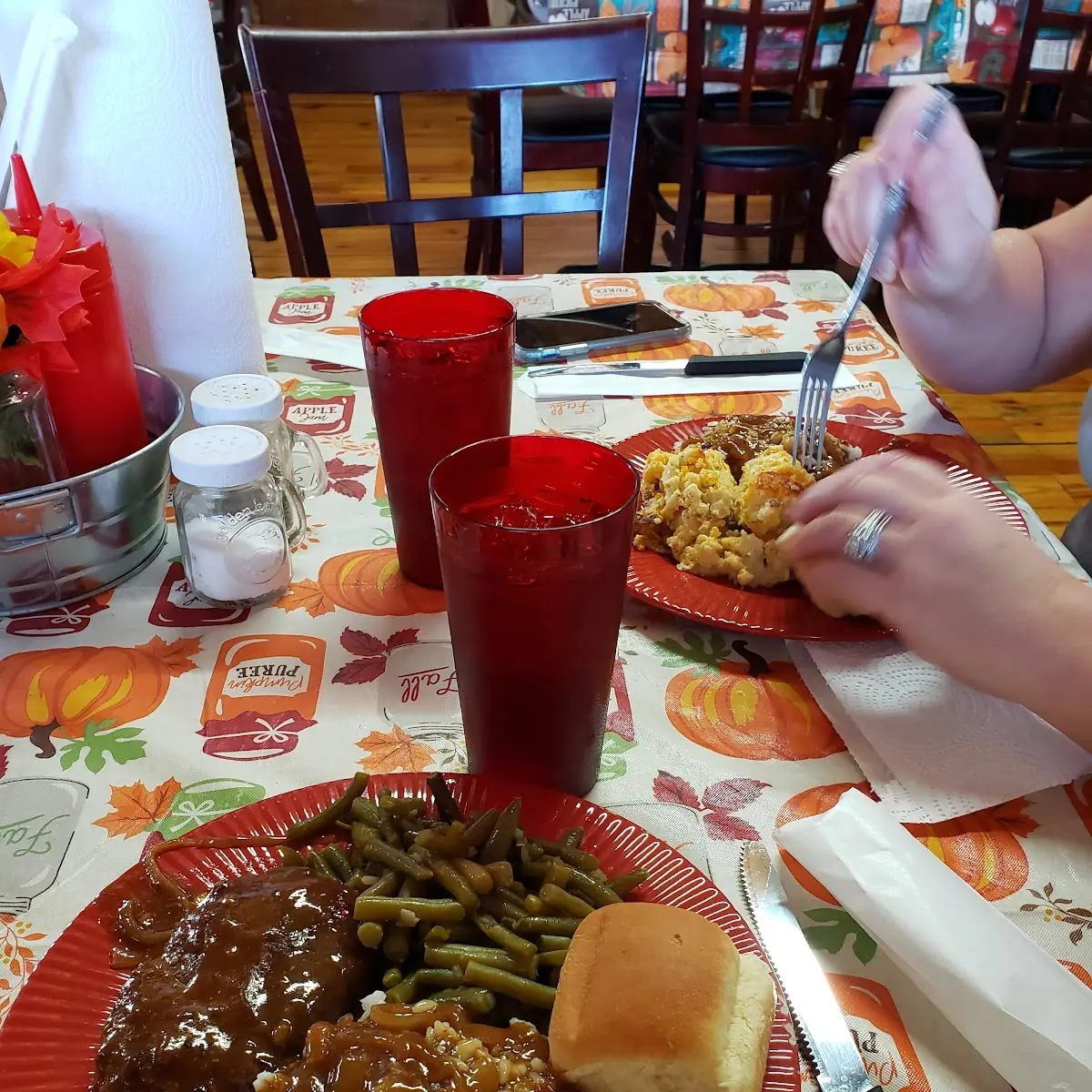 Hamburger Steak Dinner