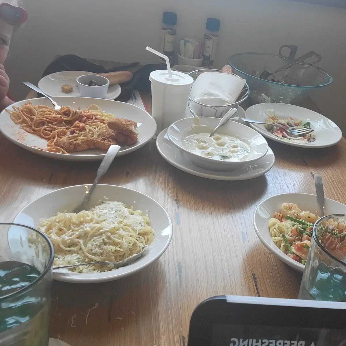 Angel Hair Pasta Alfredo