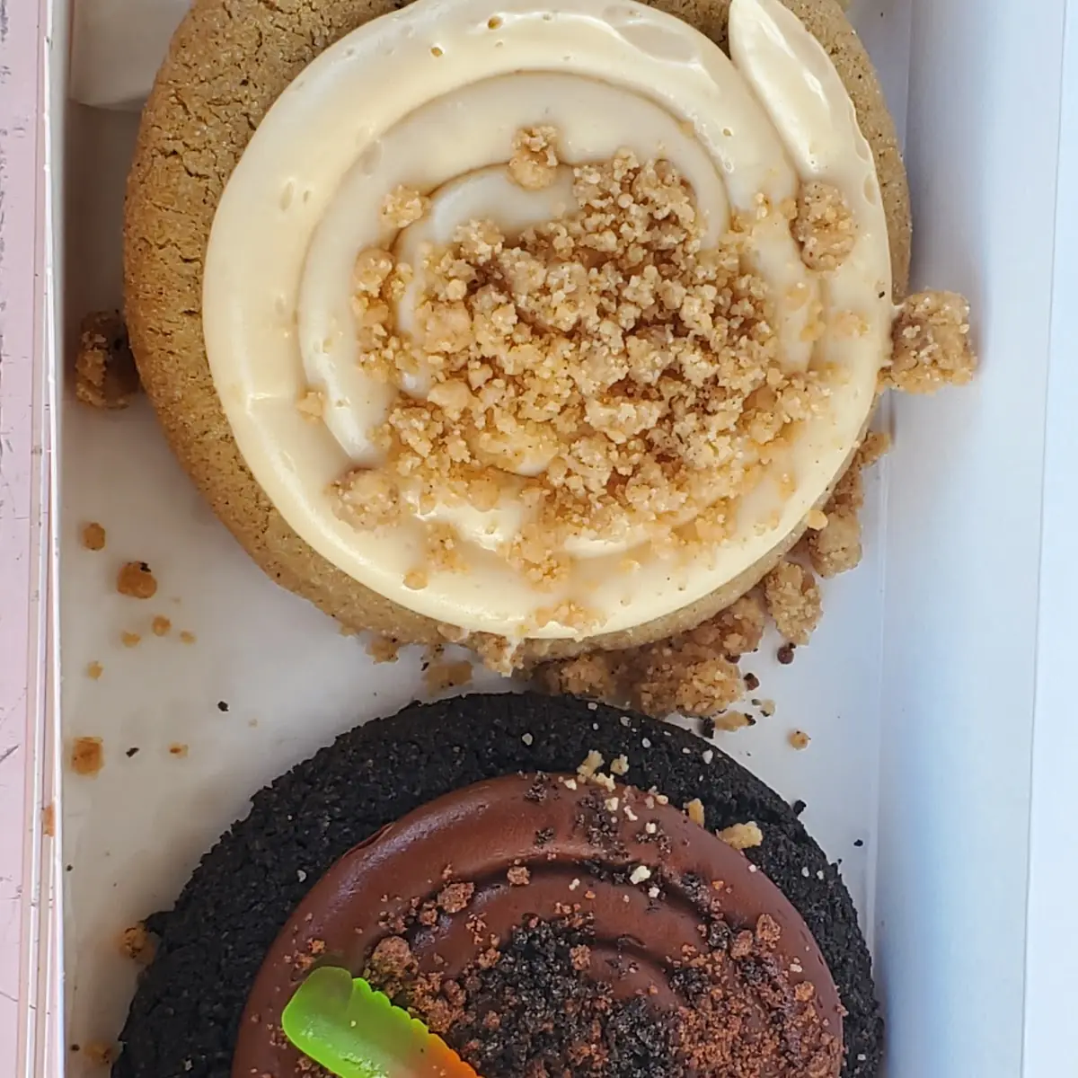 Caramel Apple and Dirt Cake