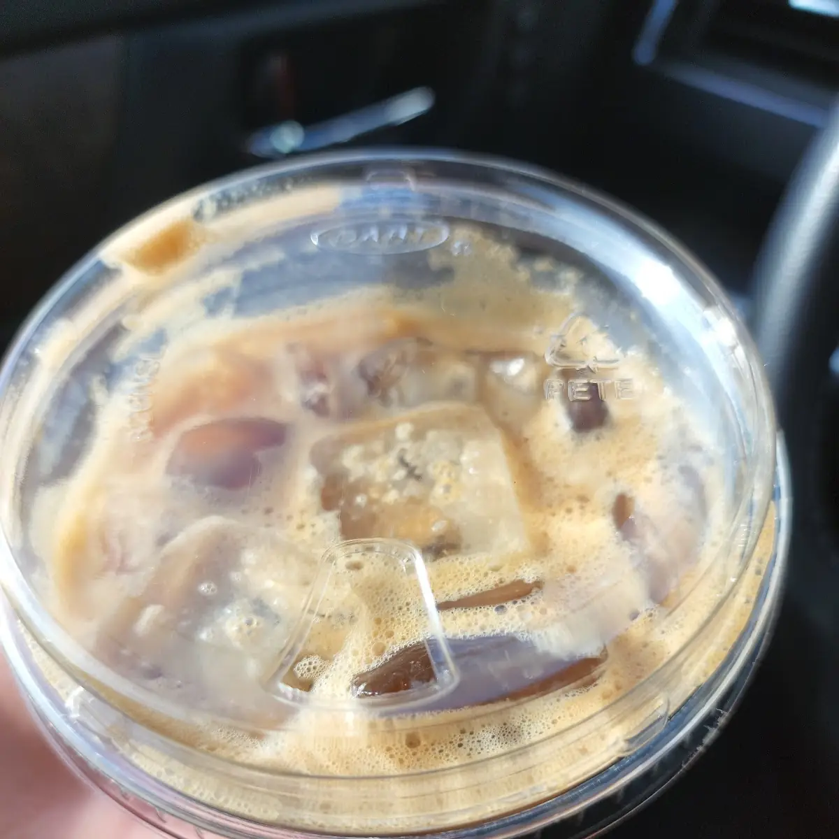 Iced Dirty Chai