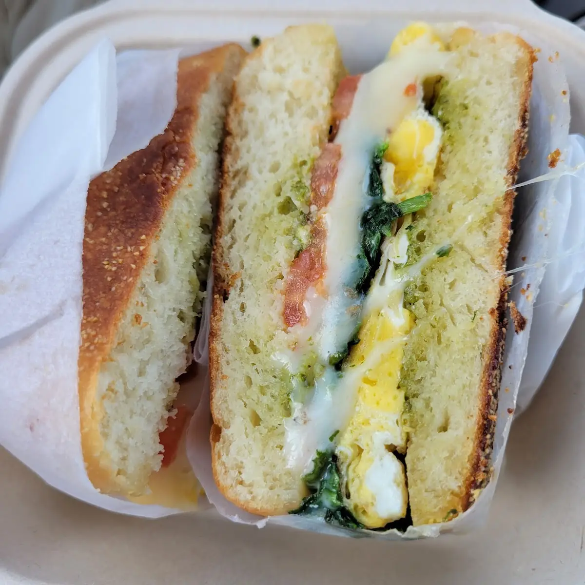 Veggie Breakfast Sandwich