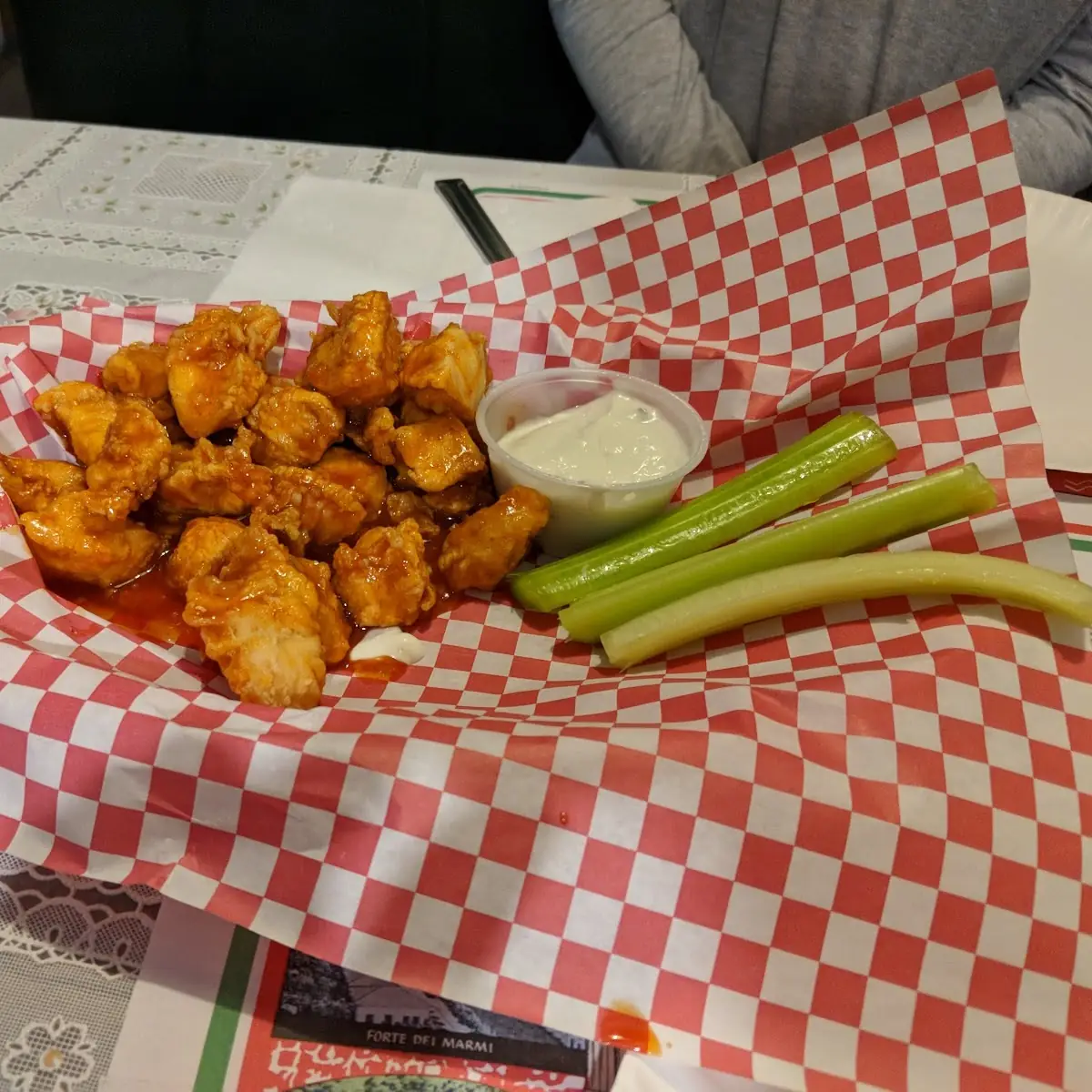 Hot Honey Garlic Chicken Bites