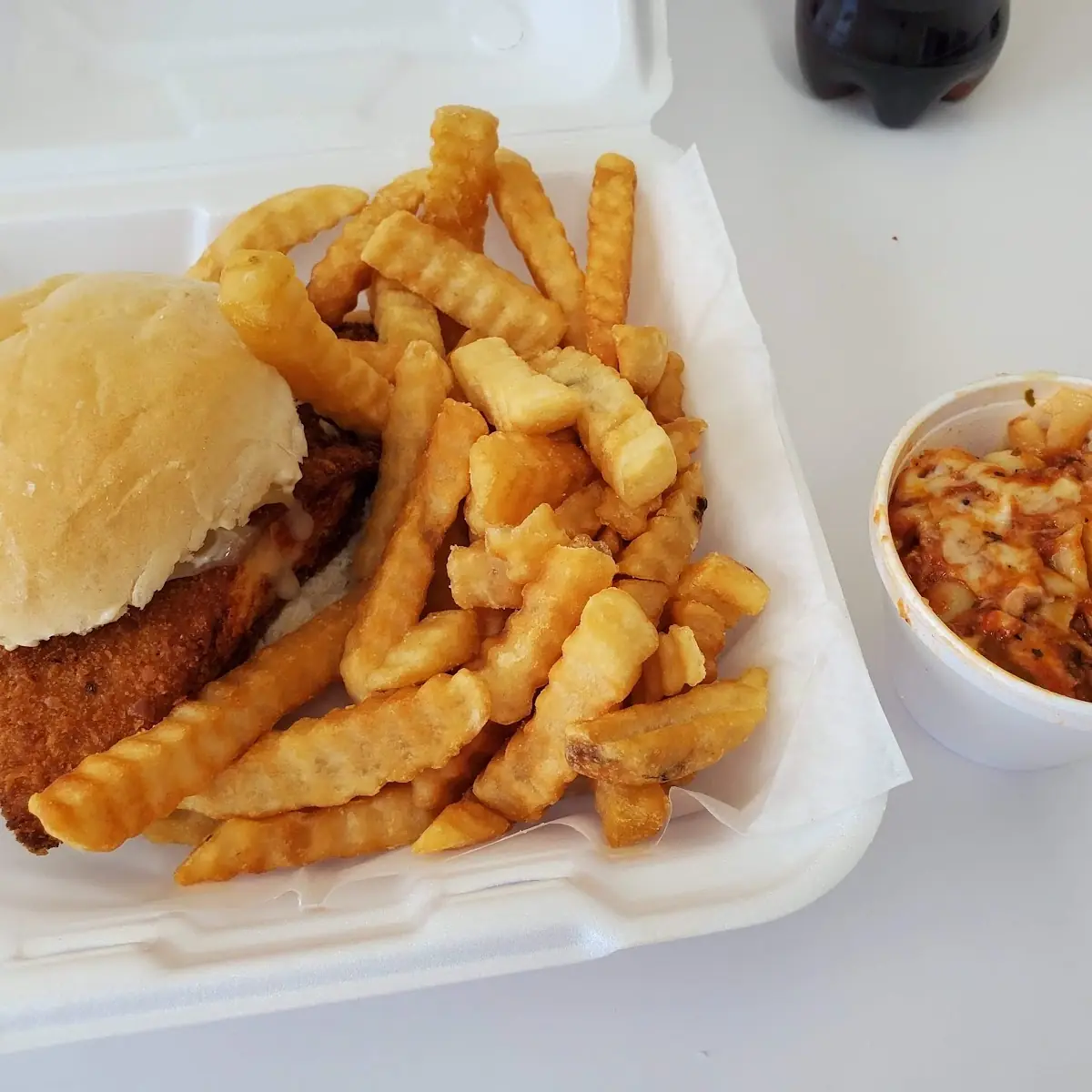 Haddock Sandwich with Ziti
