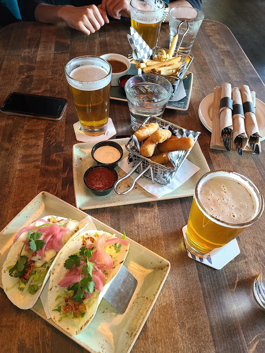 Mozza Sticks Fish Tacos