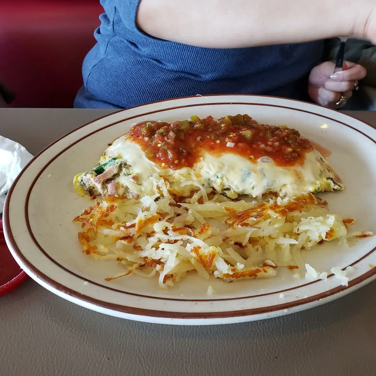 Denver Omelette and Salsa