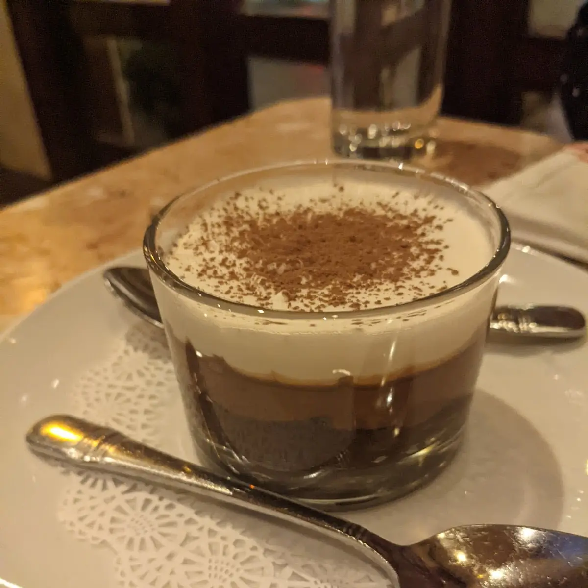 Three Layer Chocolate Mousse