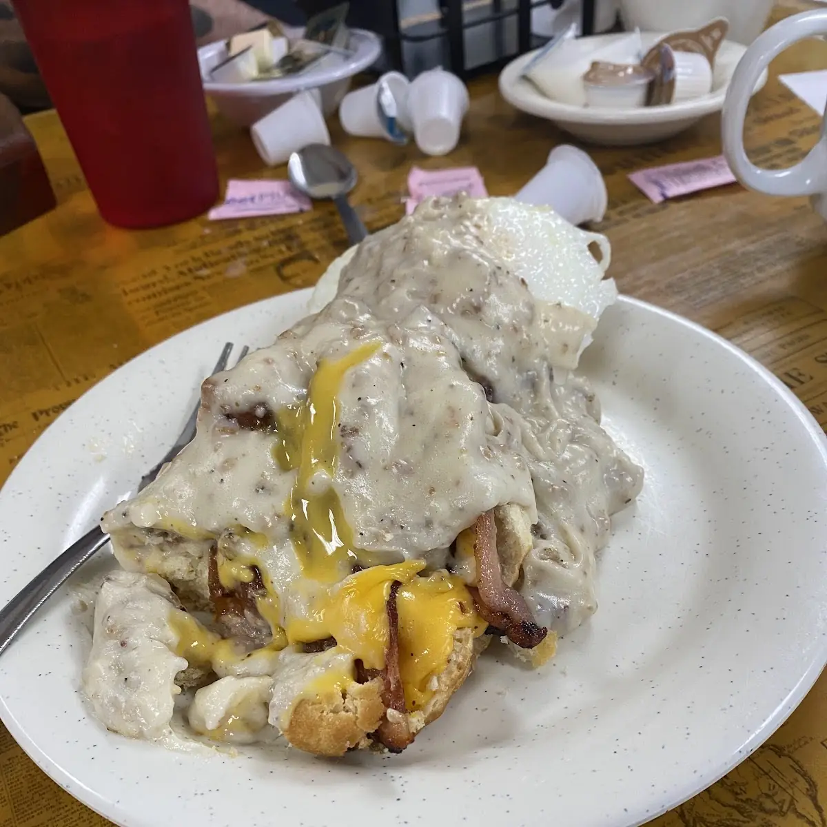 Bacon Egg and Cheese Biscuit