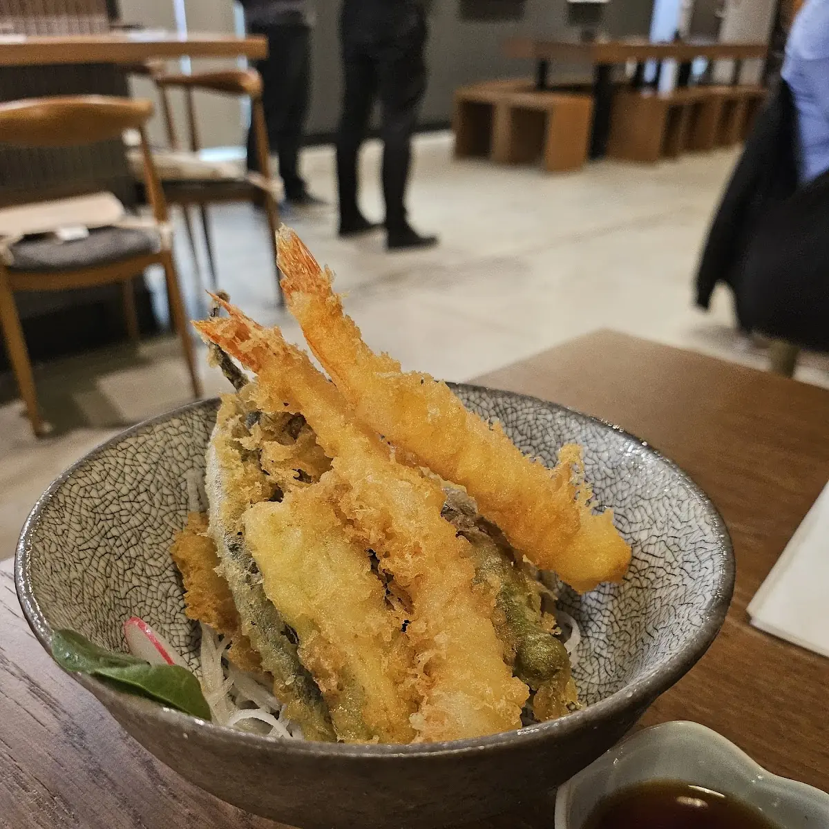 Mixed Vegetable Tempura with Dipping Sauce