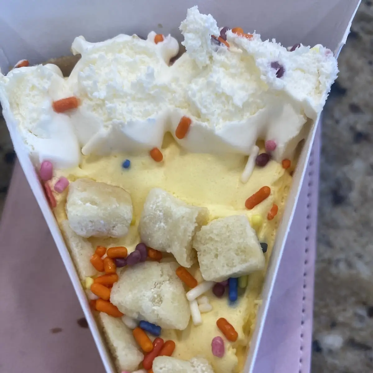 Birthday Cake Slice