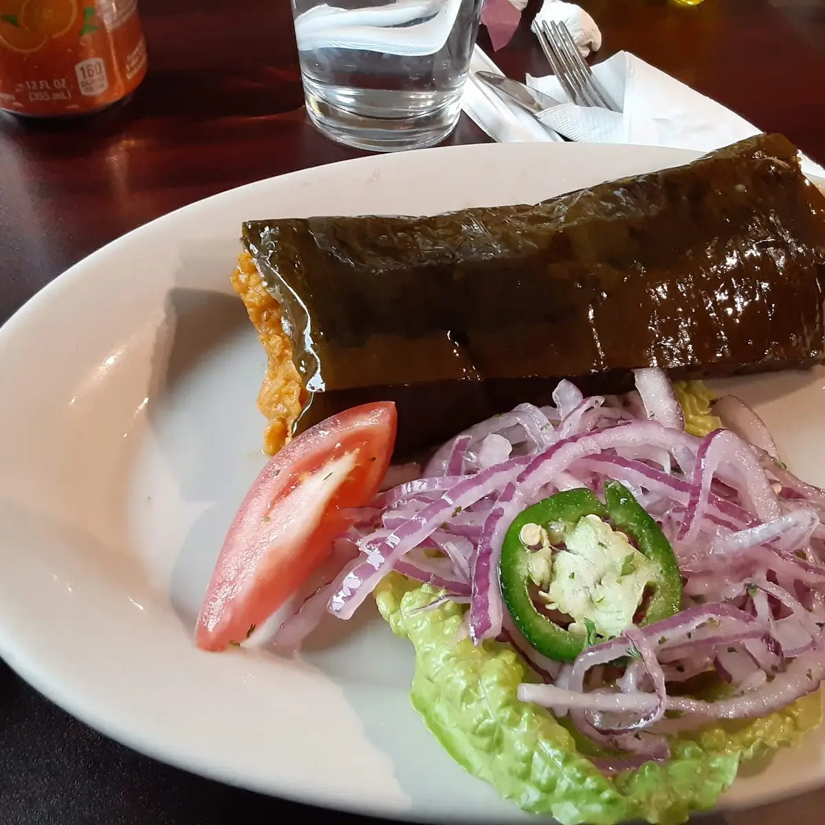 Tamales Con Salsa Criolla