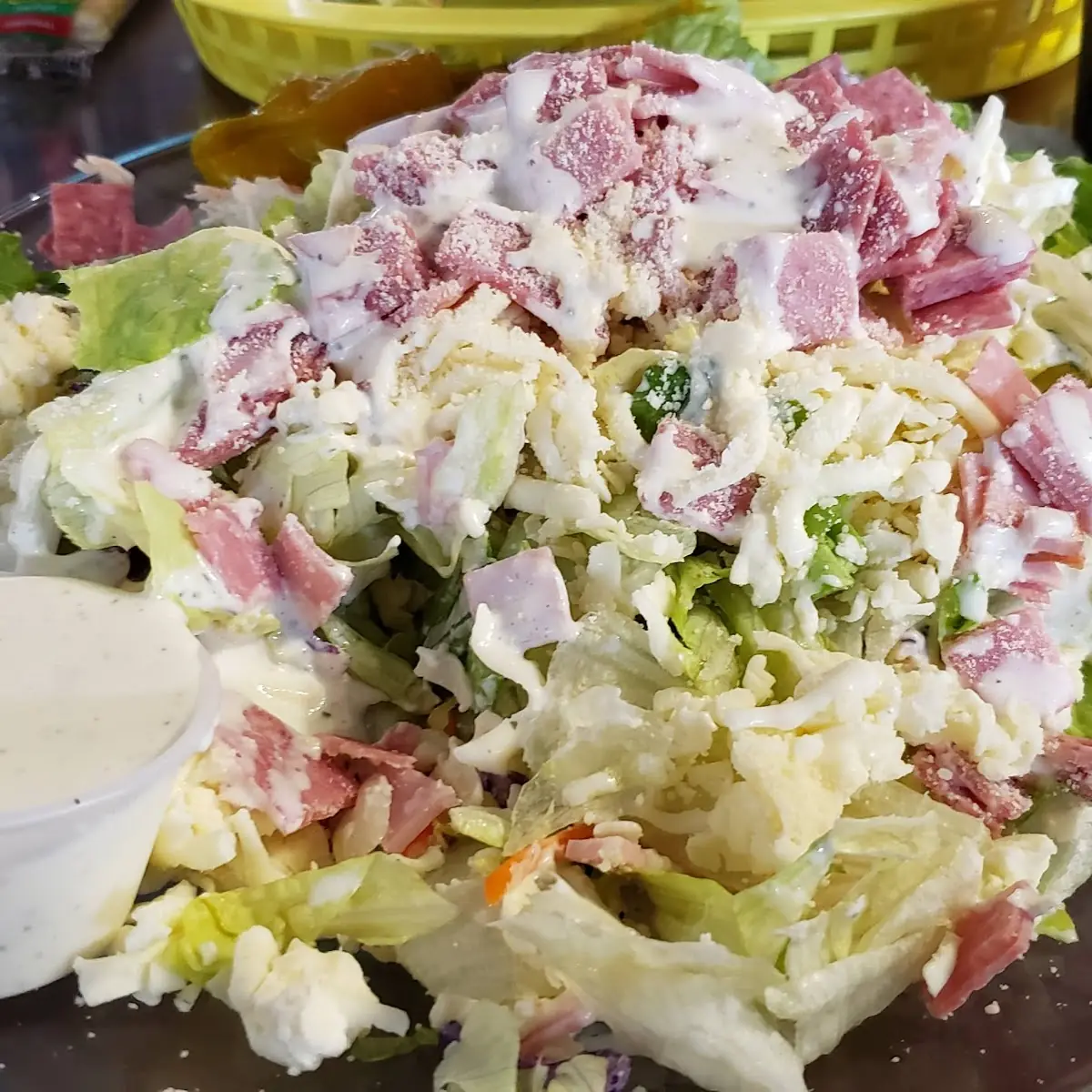 Cecil's Chef Salad with Ranch Dressing