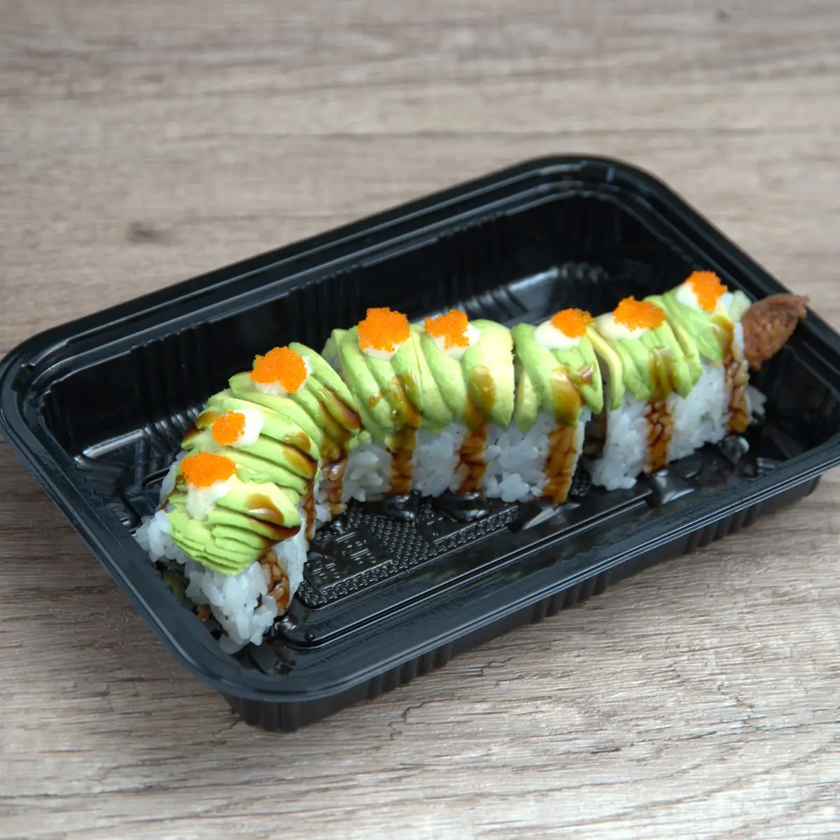 Black California Roll Deep Fried