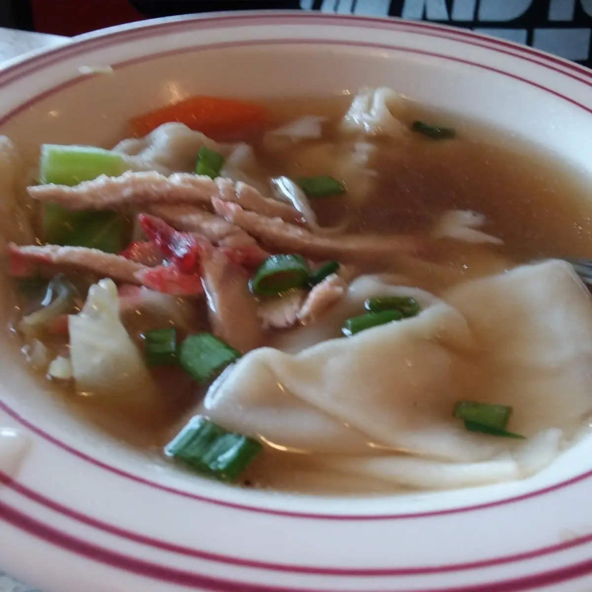 Wonton Soup