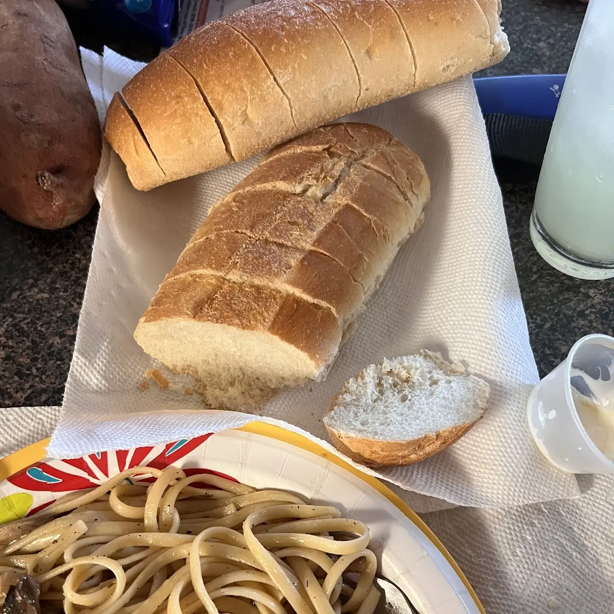 Served in Hard Roll Served with Spaghetti