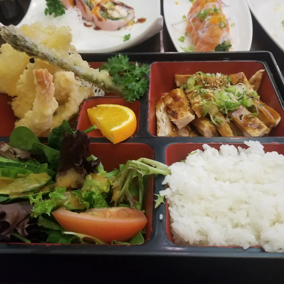 Hana Combinations - B BBQ Short Ribs & Assorted Tempura