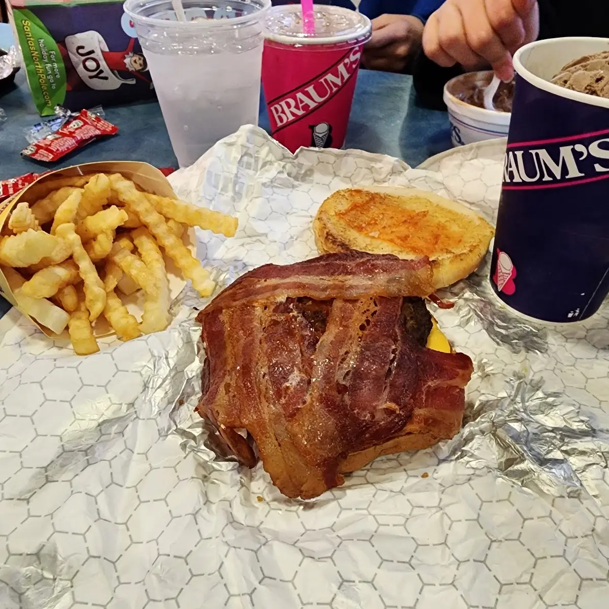 Double Bacon Cheeseburger Combo