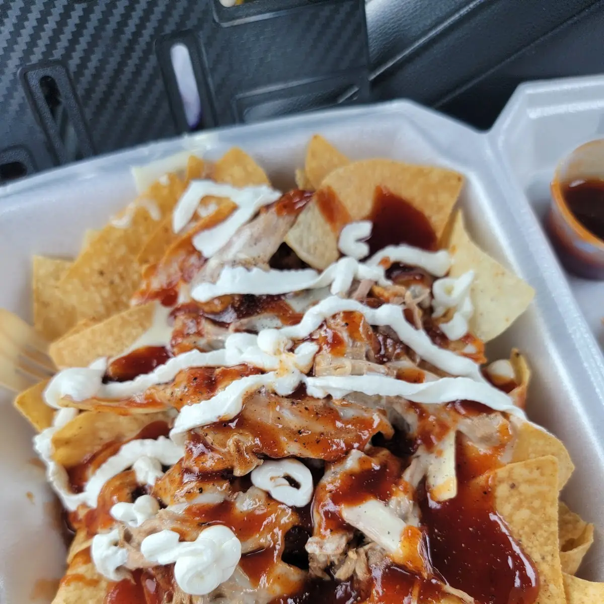 BBQ Pork Nachos