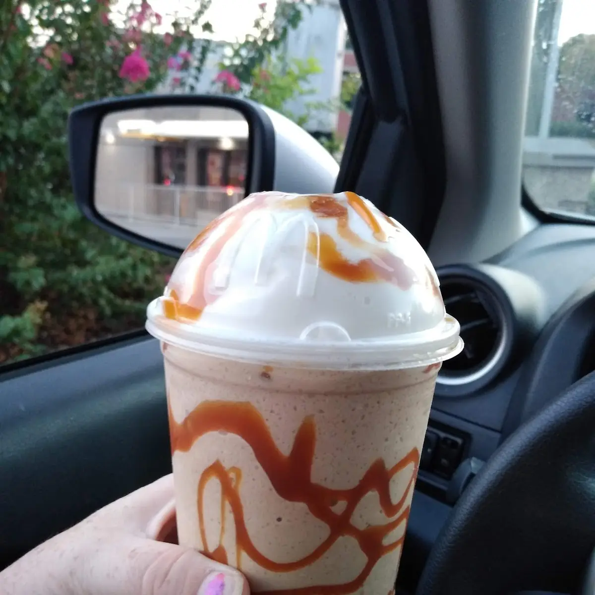 Large Caramel Frappe