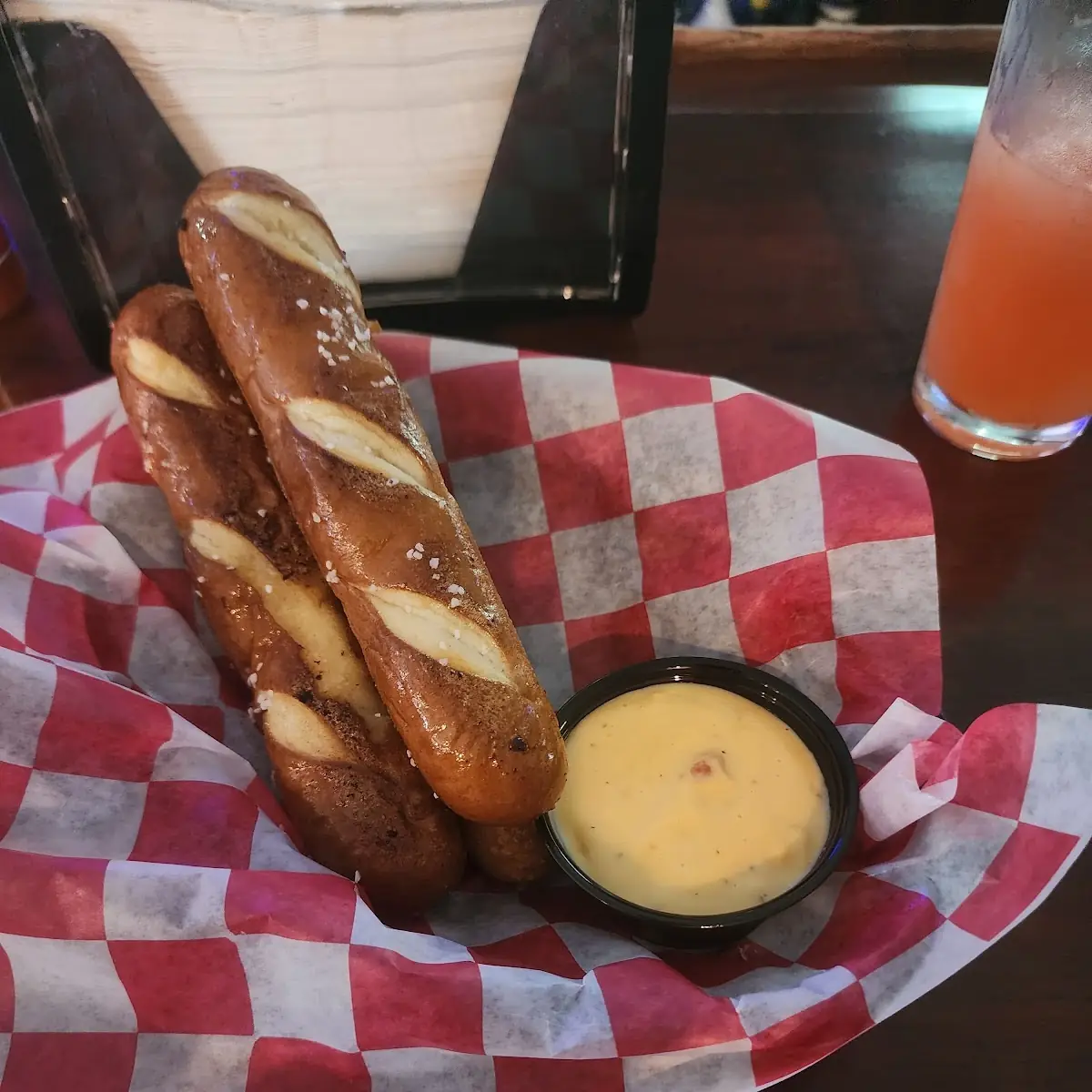 Pretzel Sticks and Cheese