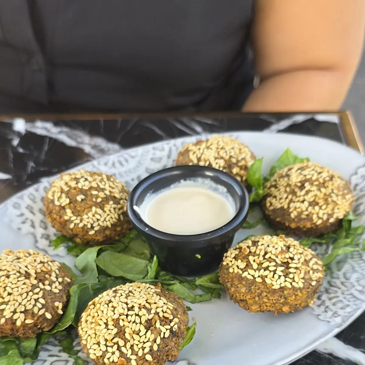 Falafel wrap