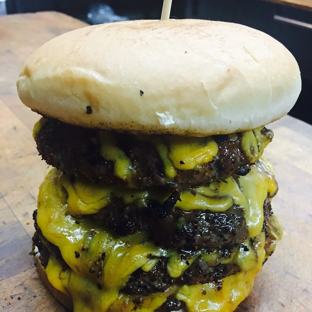 Cheddar Cheese Burger